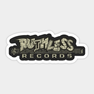 Ruthless Records 1987 Sticker